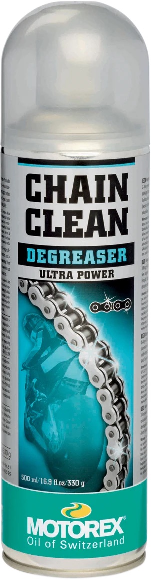 A can of Motorex Chain Clean 611